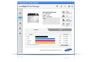 Monitor and manage your printer easily