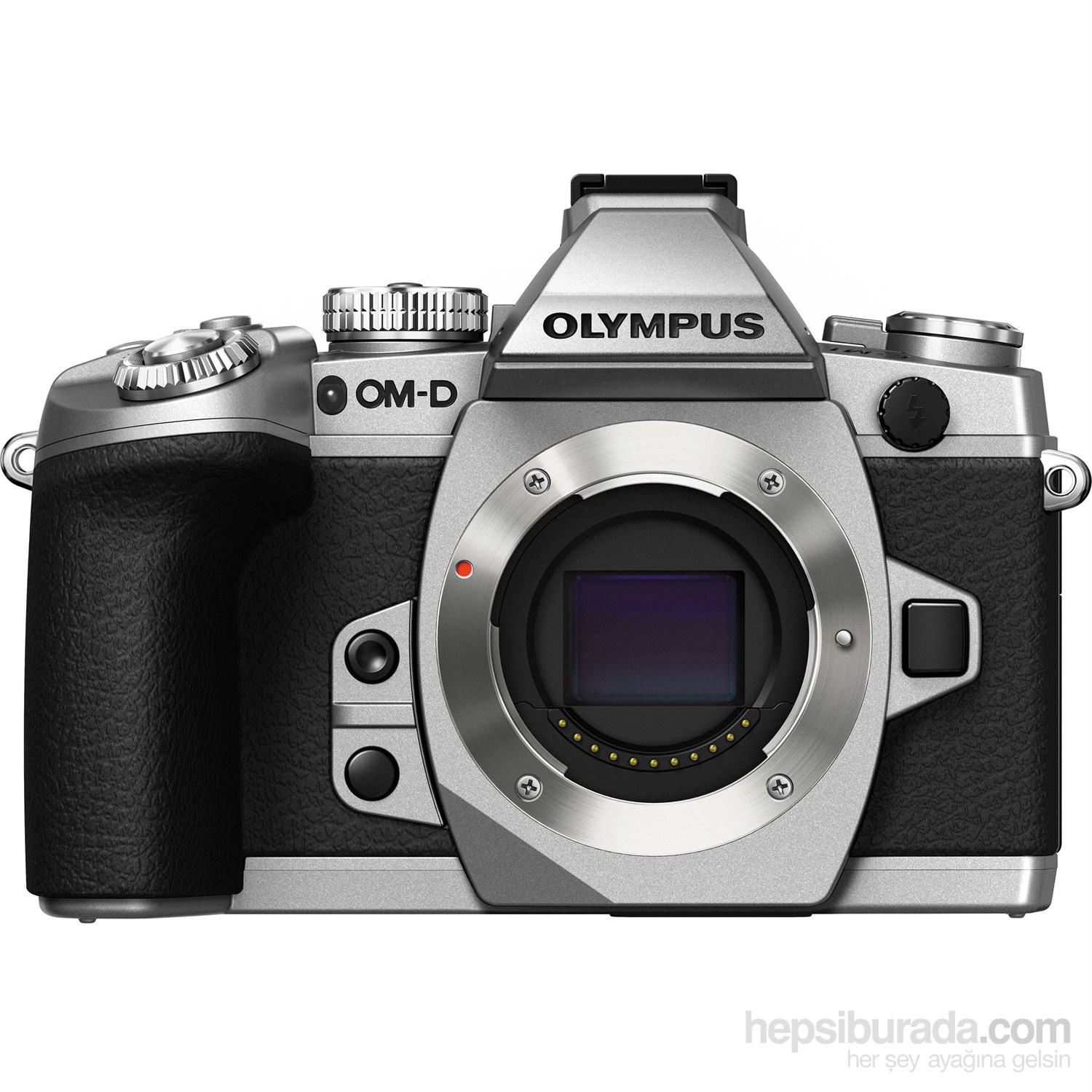 Olympus OM-D E-M1 Body Gümüş + Olympus HLD-7 Battery Grip
