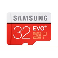 Samsung 32GB MicroSD Evo Plus Class10 80mb/sn Hafıza Kartı + SD Adaptör MB-MC32DA/TR