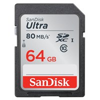 Sandisk Ultra SDXC 64GB 80MB/s Class 10 UHS-I Hafıza Kartı SDSDUNC-064G-GN6IN