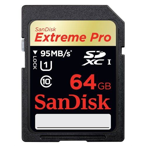 Sandisk 64 Gb Extreme Pro SDXC UHS-I Kart SDSDXPA-064G-X46