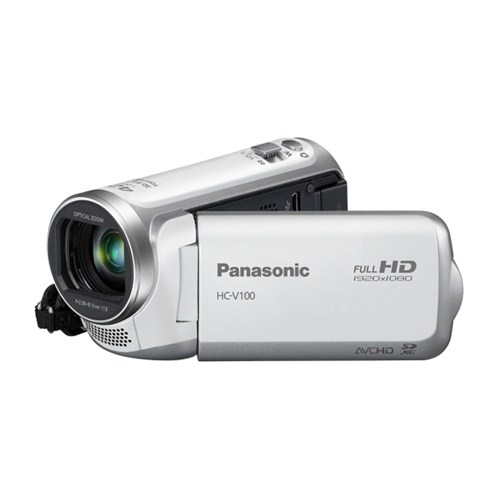 Panasonic HC-V100 HD Video Kamera Beyaz