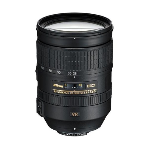 Nikon AF-S Nikkor 28-300mm f/3.5-5.6G ED VR Objektif