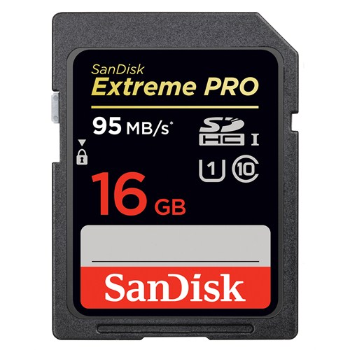Sandisk Extreme Pro SDHC 16GB - 95MB/s Class 10 UHS-I Hafıza Kartı SDSDXPA-016G-X46