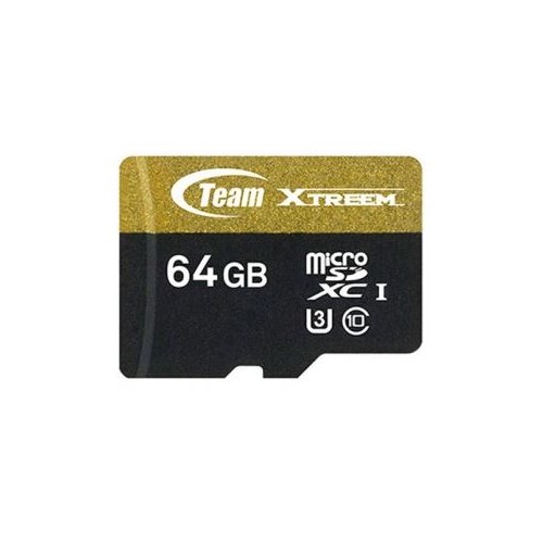 Team 64GB Xtreem MicroSDXC UHS-1 U3 Ultra Hızlı 90MB/Sn Class 10 Hafıza Kartı (TMMSD64GU390)