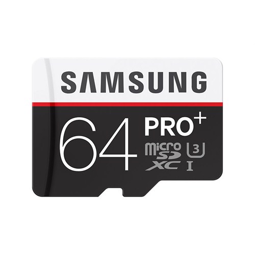 Samsung 64GB MicroSD Pro Plus Class10 95mb/sn Hafıza Kartı + SD Adaptör MB-MD64DA/TR