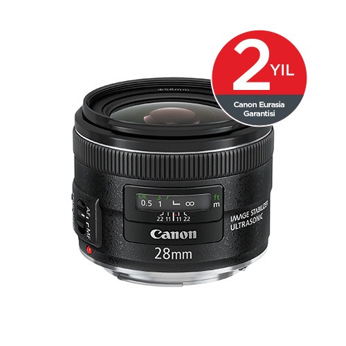 Canon EF28MM F2.8 IS USM Objektif