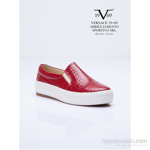 Versace 19.69 Kadın Sneakers Bordo