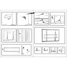 Plus Aparat PA-2640 26”- 40” Televizyon Sabit Askı Aparatı + Su Terazisi HEDİYELİ