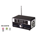 Mikado MD-809FM Siyah Usb+SD+Fm LCD Ekran Müzik Kutusu