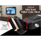 Trident Scart Mini Bissli Uydu Alıcı