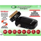 Kamosonic KS-SR221 Mini Biss + Scartlı Uydu Alıcı