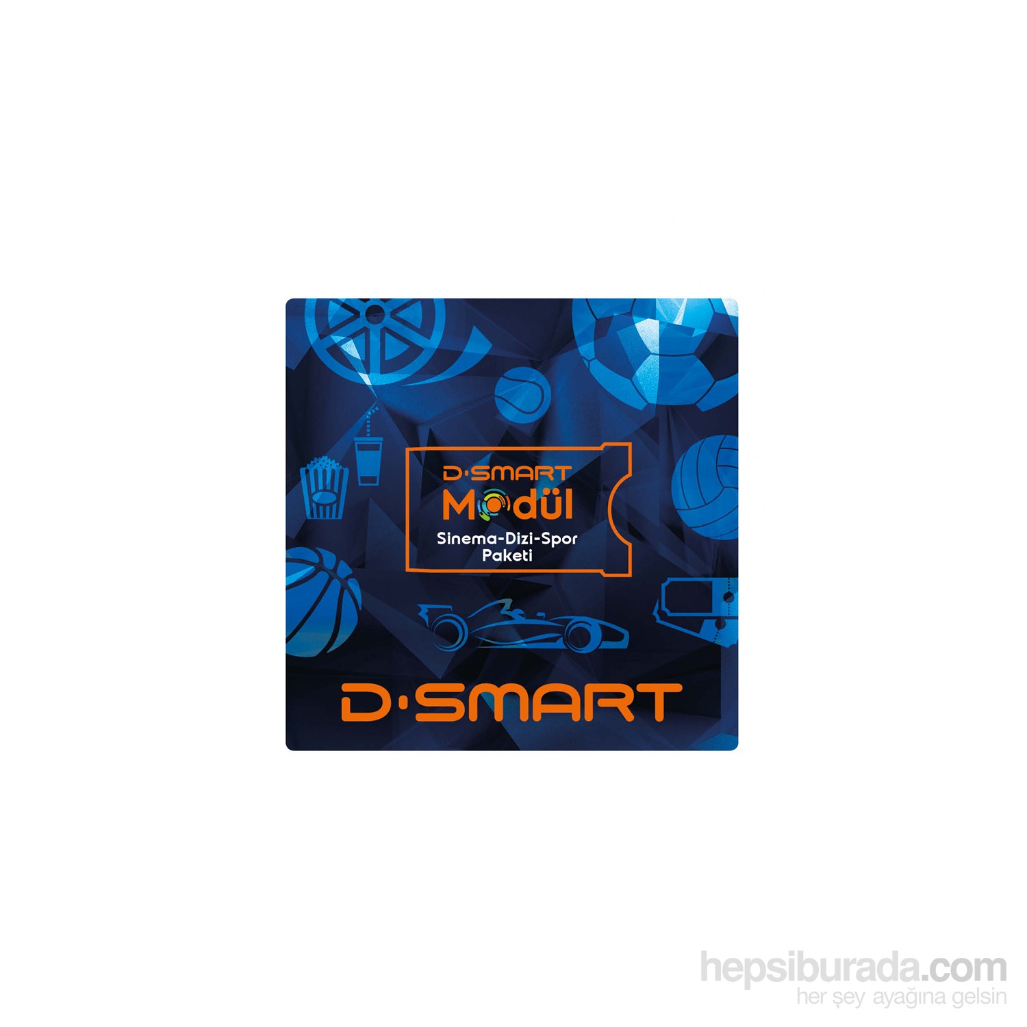 D-Smart Modül 24 Ay Kullanım Bedeli + HD Spor + Sinema + Dizi Paketi