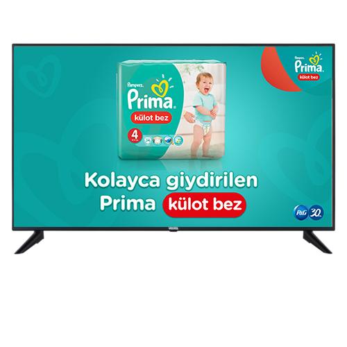 Vestel 43FB7500 43"109 Ekran 600 Hz. Full HD Uydu Alıcılı Smart LED TV