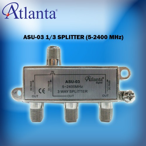 Atlanta ASU-03 1/3 Uydu Bölücü (5-2400 MHz)