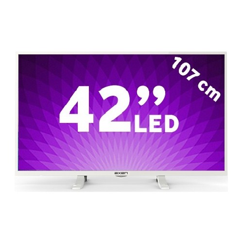 Axen 42" 106 Ekran Beyaz Tasarım Full HD LED (Sunny Elektronik A.Ş. Garantisindedir.)