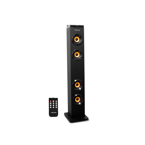 Mikado MD-2014 Siyah Usb + FM Destekli Bluetooth Kule Multimedia Speaker