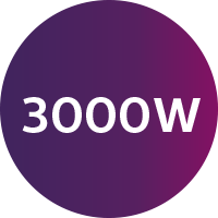 3000W
