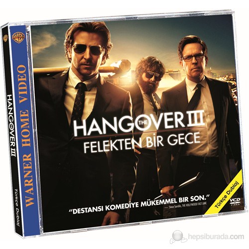 Hangover 3: Felekten Bir Gece  3 (Hangover 3) (VCD)