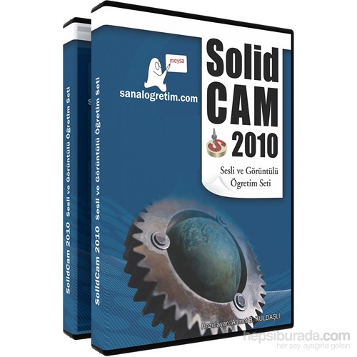Solidcam 2010 Seti (2 DVD - 10 Saat Anlatım)