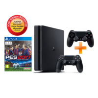 Sony Ps4 Slim 1 Tb (Cuh-2016B) + Pes 2017 + 2. Kol Eurasia