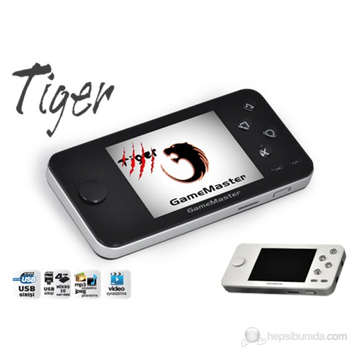 Gamestar Tiger Oyun Konsolu   Siyah