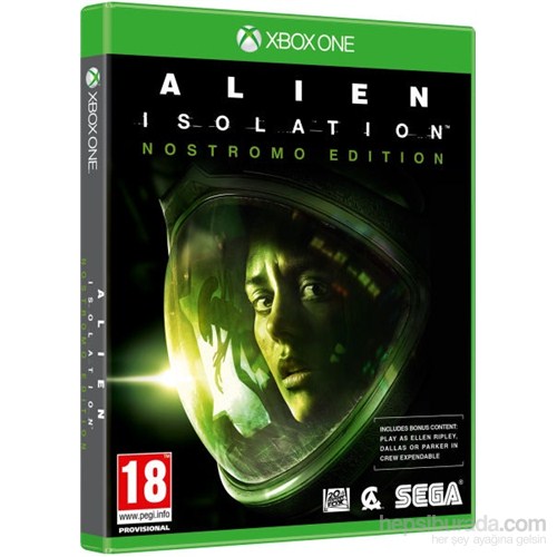 Alien İsolation Nostromo Edition Xbox One