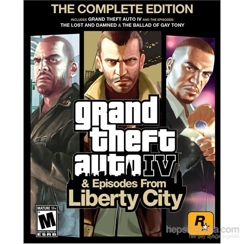 Grand Theft Auto 4 The Comple Edition Episodes From Liberty City Ps3 Oyunu