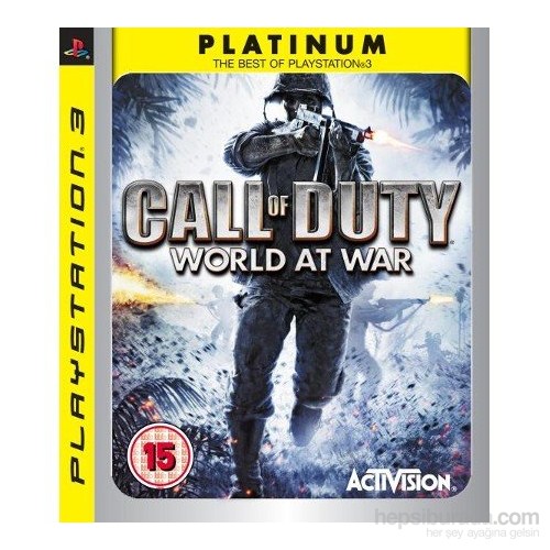Call Of Duty Worl At War Ps3 Oyunu