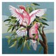 Duftin 30X30 Cm Papağan Desenli Resim Uzun İşleme Kiti - Fls1011-Aa0400