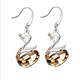 Monemel Swarovski Taşlı Kuğu Küpe