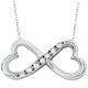 Goldstore 0.03 ct Pırlanta Sonsuzluk Kolye SP9878