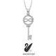 Sheamor Swarovski Key Kolye