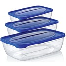 Hobby Life Plastik 3 Lü Trend Saklama Kabı(1,2+2+3Lt)