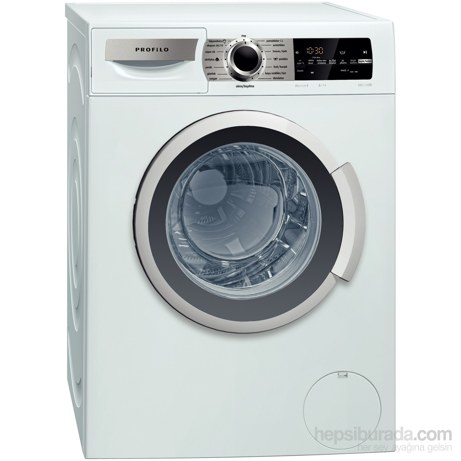 Profilo CMG140DTR Premium 9 A+++ 9 Kg 1400 Devir Çamaşır Makinesi