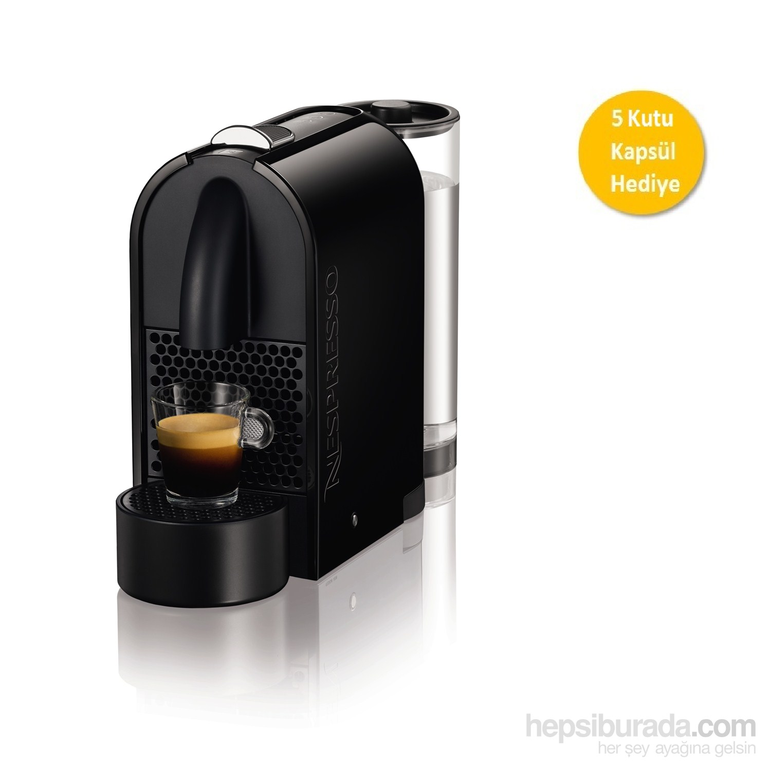 Nespresso U D50 Kahve Makinesi - Siyah Renkli
