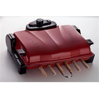 Era SM-2 Grillex 4'ü 1 Arada Kapaklı/Kokusuz/Dumansız/Yıkanabilir Elektrikli Izgara