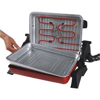 Era SM-17 Balıkçı Çıkarılabilir Tepsili/Kokusuz/Dumansız Elektrikli Izgara