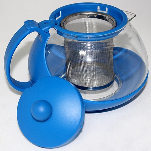 BlueZen Süzgeçli Cam Demlik(Çay Kahve ve Bitki Çayı Fiyatı
