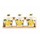 Fidex Home Seramik 3'Lü Baharatlık -Limon