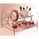 Fidex Home Metal Bulaşık Kurutmalık-Tabaklık 2 Katlı