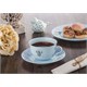 Neva N1033 Rosemary Dantel S 12 Parça Turkuaz Kahve Takımı