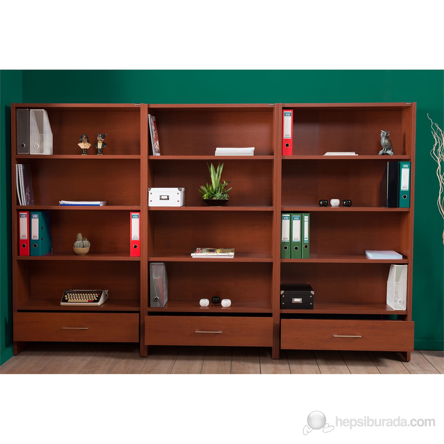 Adore Roma Tek Çekmeceli Vitrin Ve Kitaplık Roma Ceviz Fiyatı