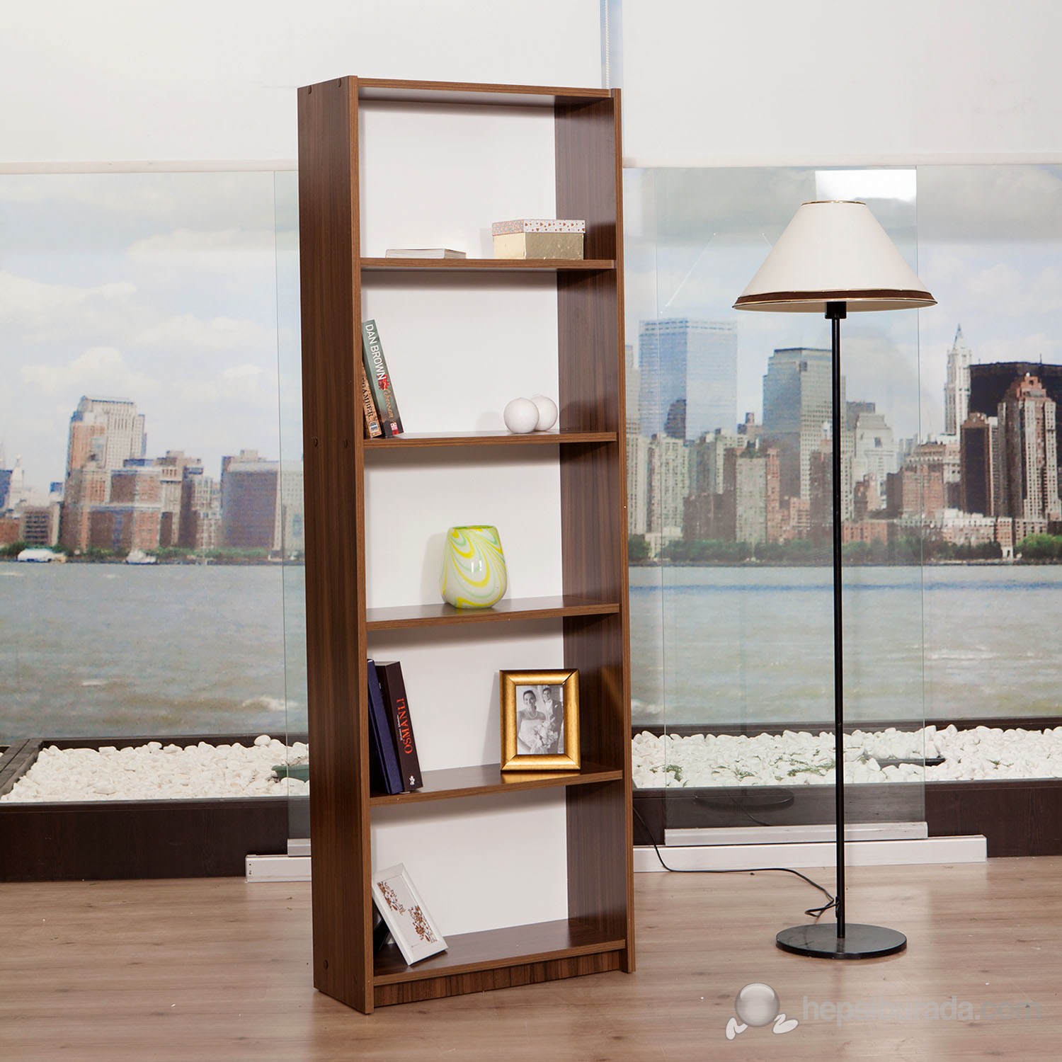 Almira Kitaplık ( Ceviz ) Fiyatı Taksit Seçenekleri