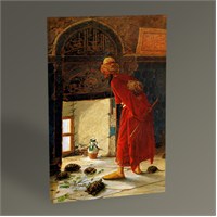 Tablo 360 Osman Hamdi Kaplumbağa Terbiyecisi Tablo 45x30