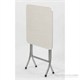 Vural Ahşap Katlanabilir Beyaz 60X60 Katlanır Masa