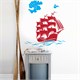 Modelce Yelkenli Gemi Duvar Sticker ve 2 adet Priz Sticker
