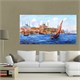 Atlantis Tablo Boğazda Yelkenli 80X40 Cm