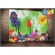 Tablo İstanbul Çoklu Çiçek Led Işıklı Kanvas Tablo 45 X 65 Cm