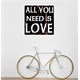 Tictac All You Need Kanvas Tablo - 60X60 Cm